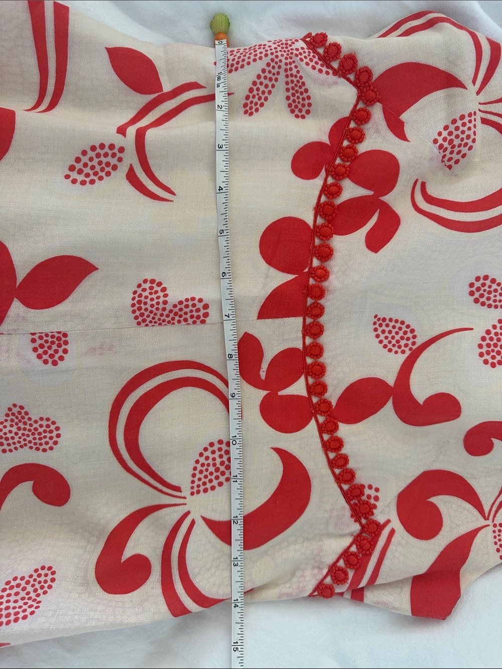 1960s Vintage Sleeveless Floral Maxi Dress - Picture 7 of 9